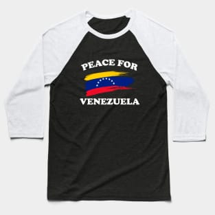 Peace for Venezuela Baseball T-Shirt